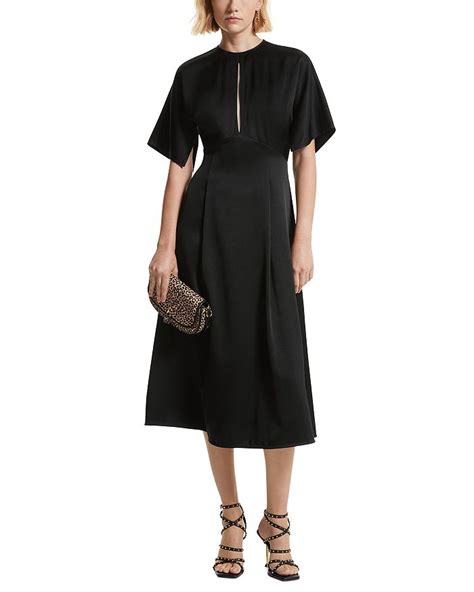 michael michael kors flutter-sleeve|Michael Kors Flutter Sleeve Midi Dress .